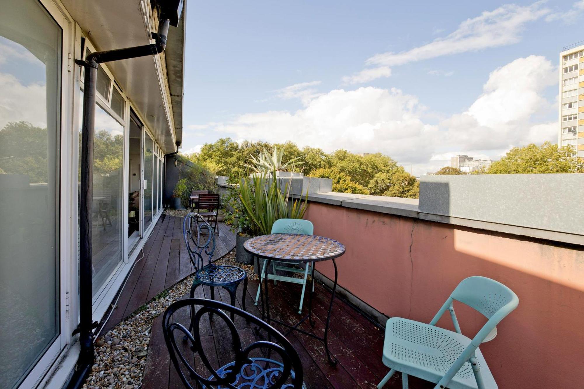 Old St Penthouse Apartment London Bagian luar foto