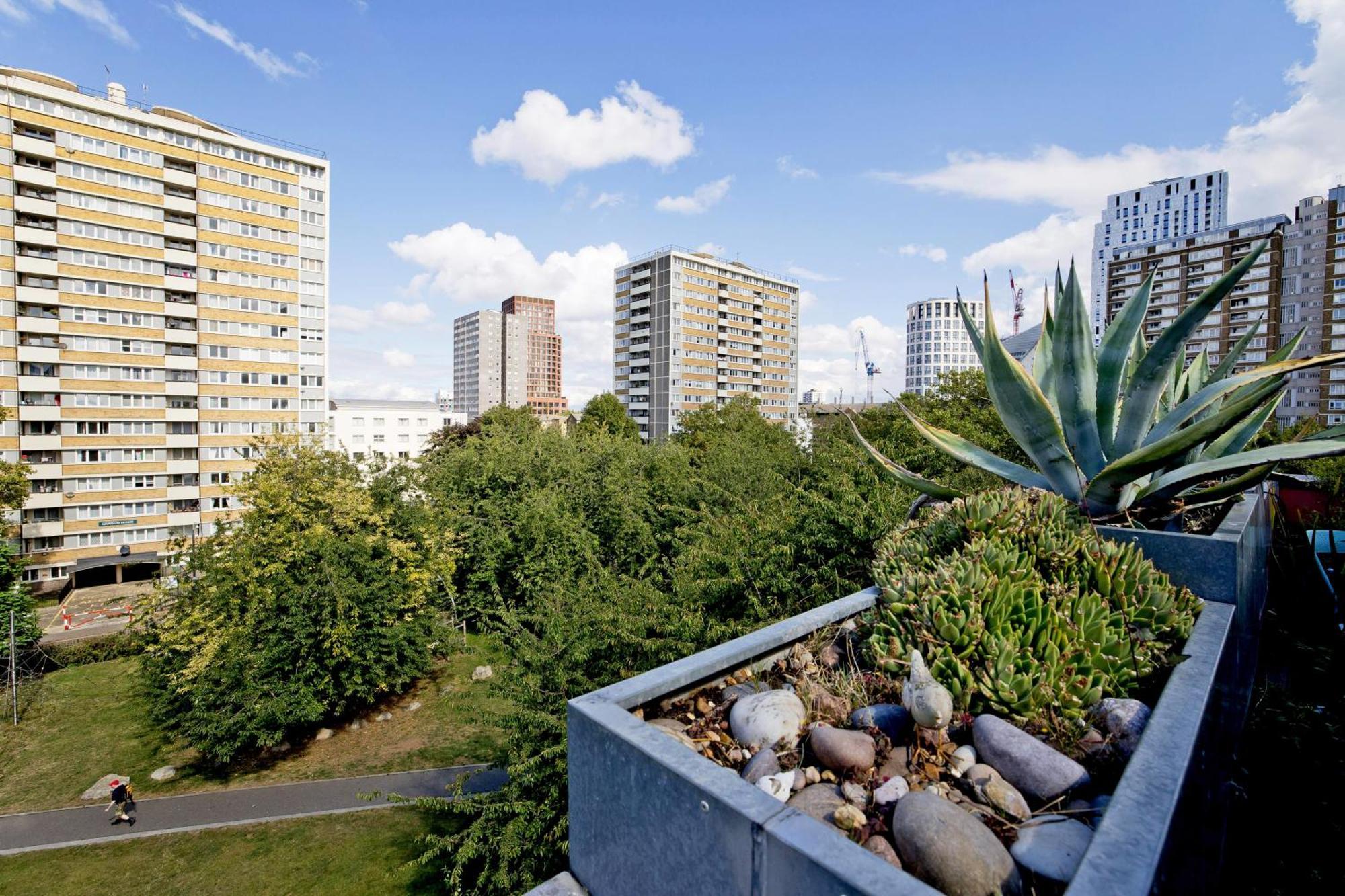 Old St Penthouse Apartment London Bagian luar foto