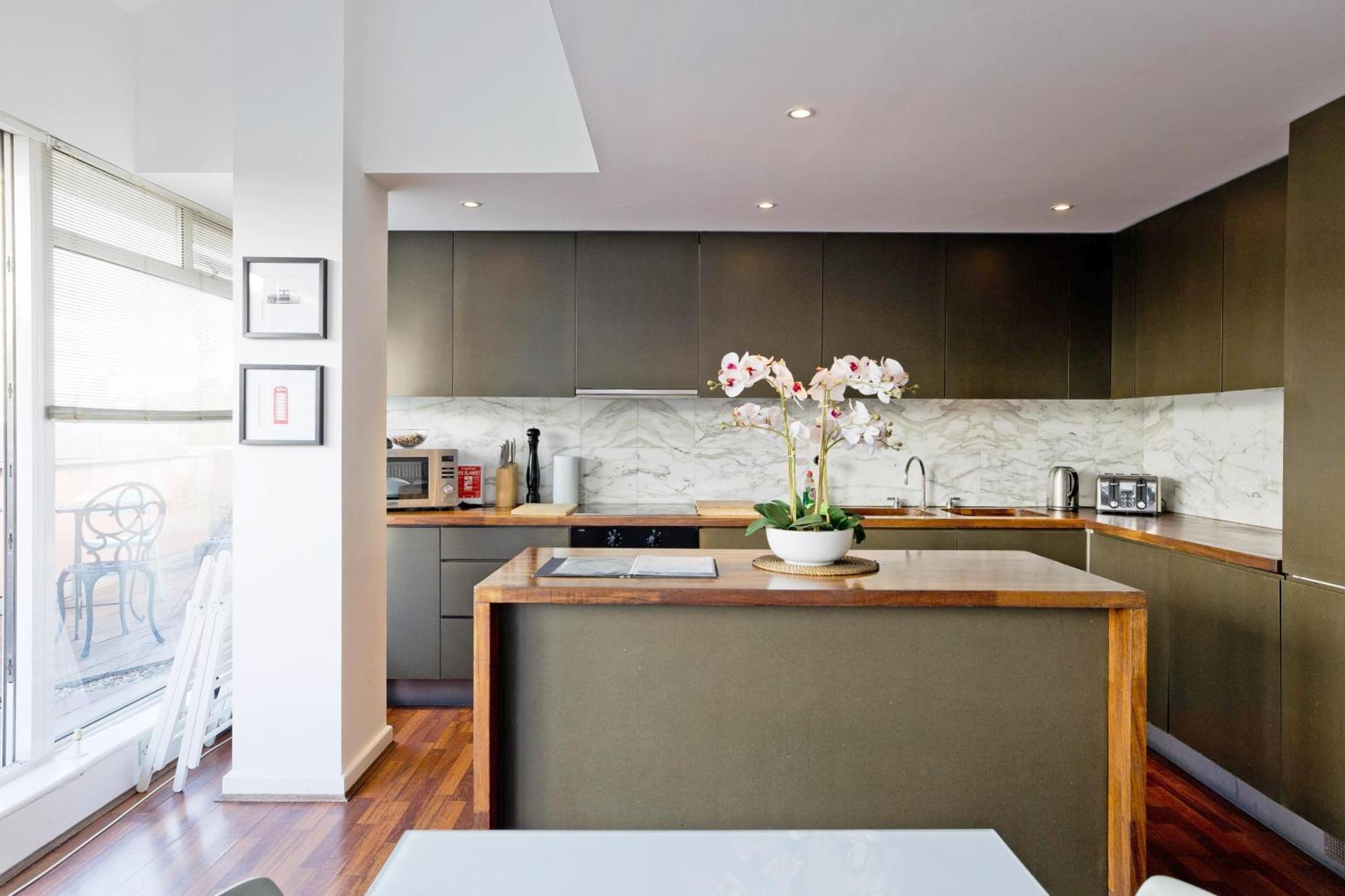 Old St Penthouse Apartment London Bagian luar foto