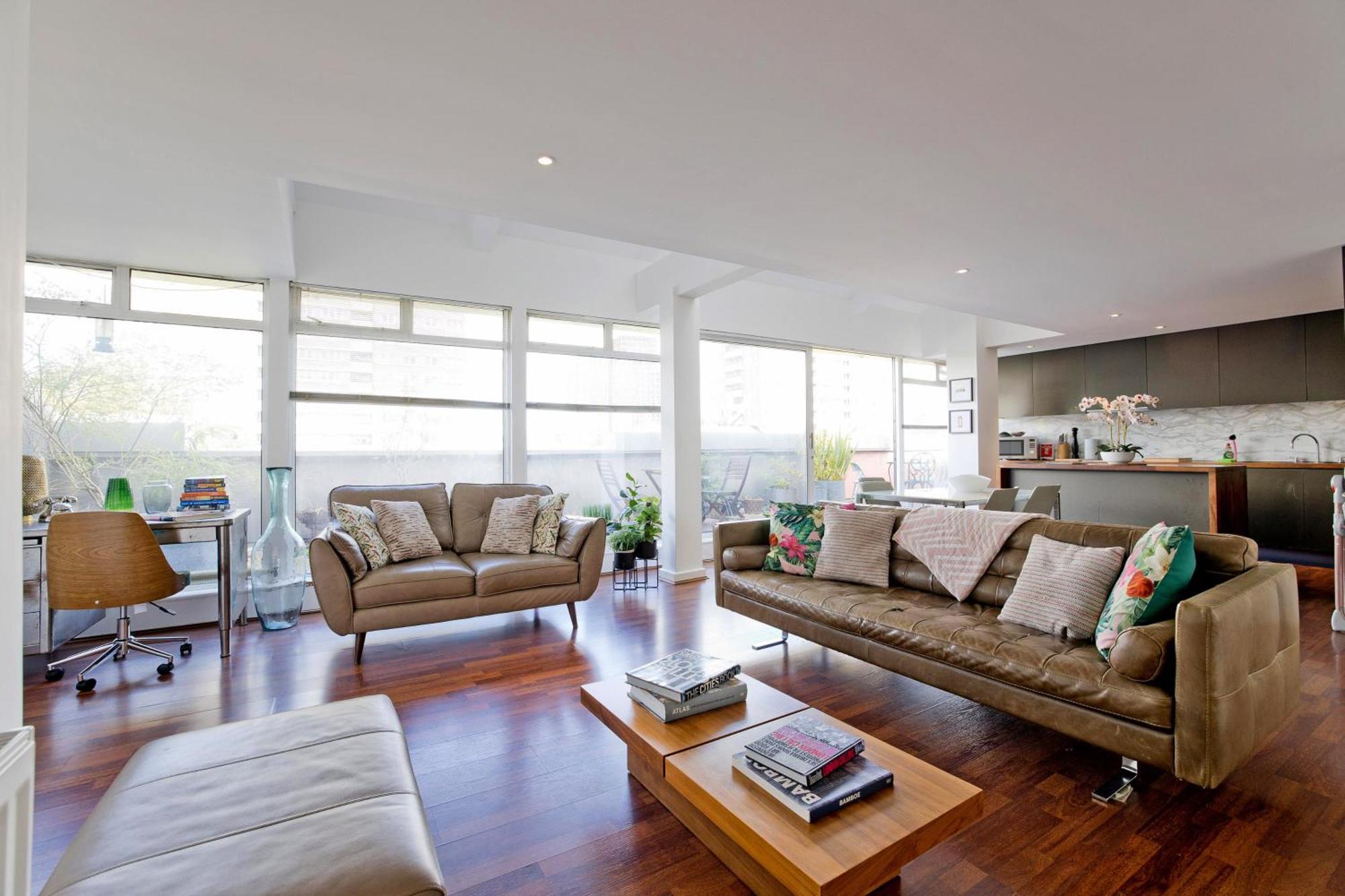 Old St Penthouse Apartment London Bagian luar foto
