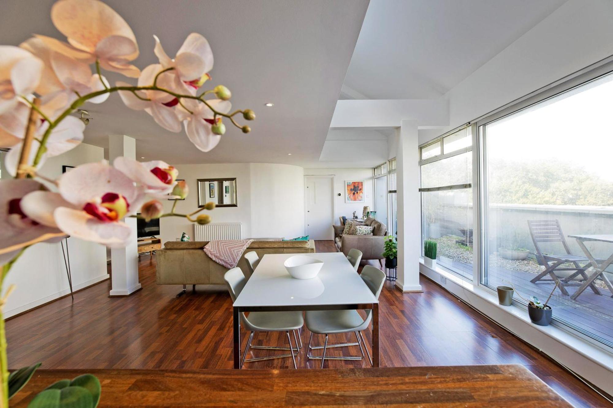 Old St Penthouse Apartment London Bagian luar foto