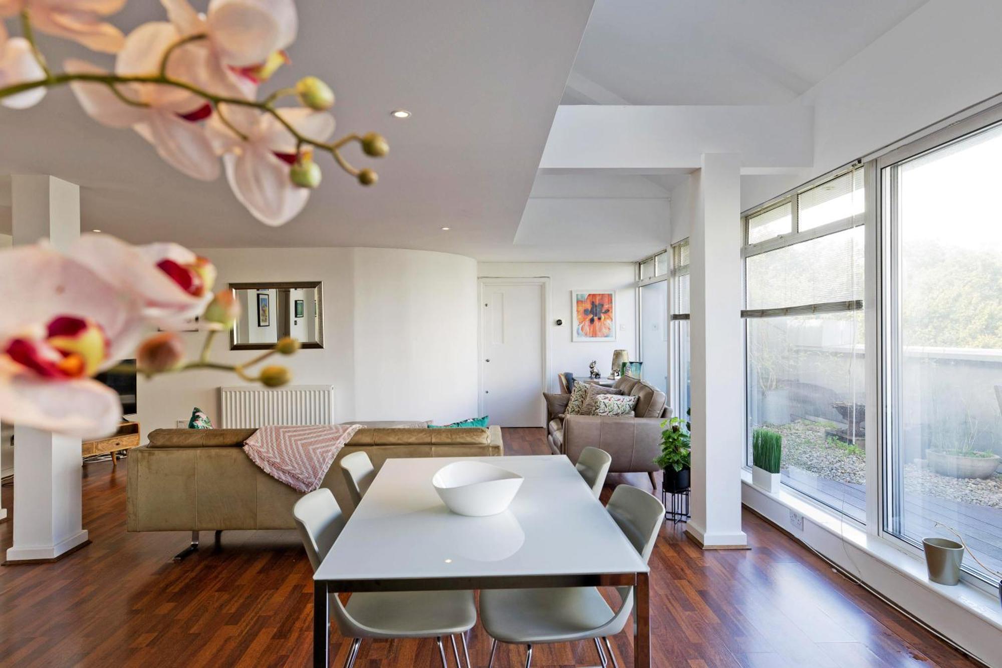 Old St Penthouse Apartment London Bagian luar foto