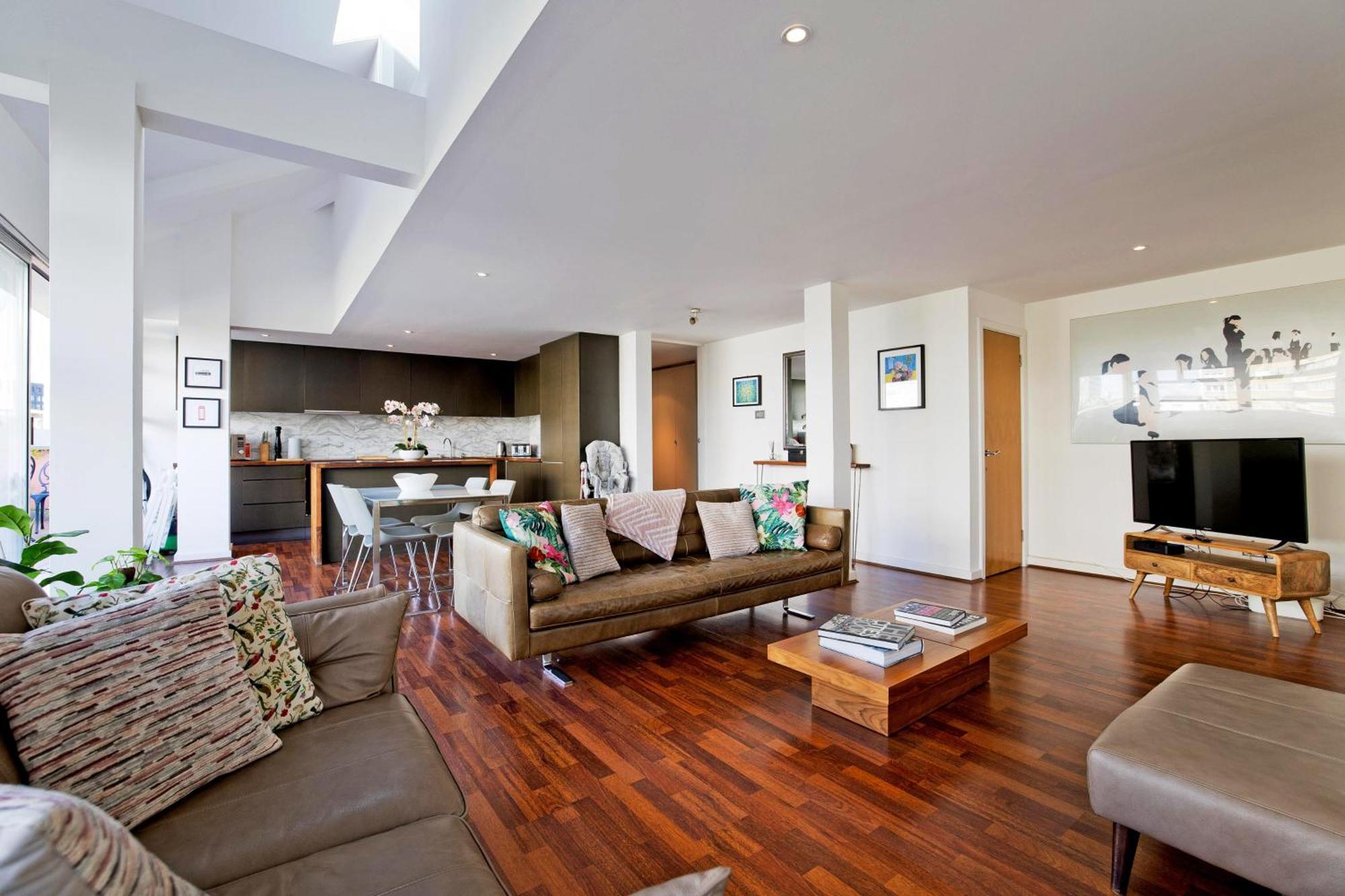 Old St Penthouse Apartment London Bagian luar foto