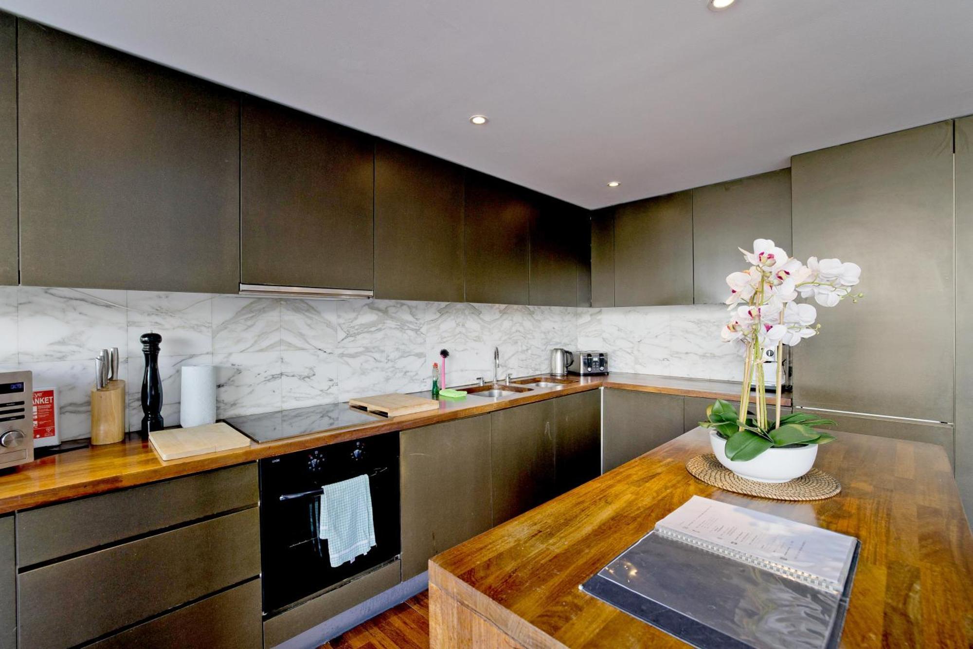 Old St Penthouse Apartment London Bagian luar foto