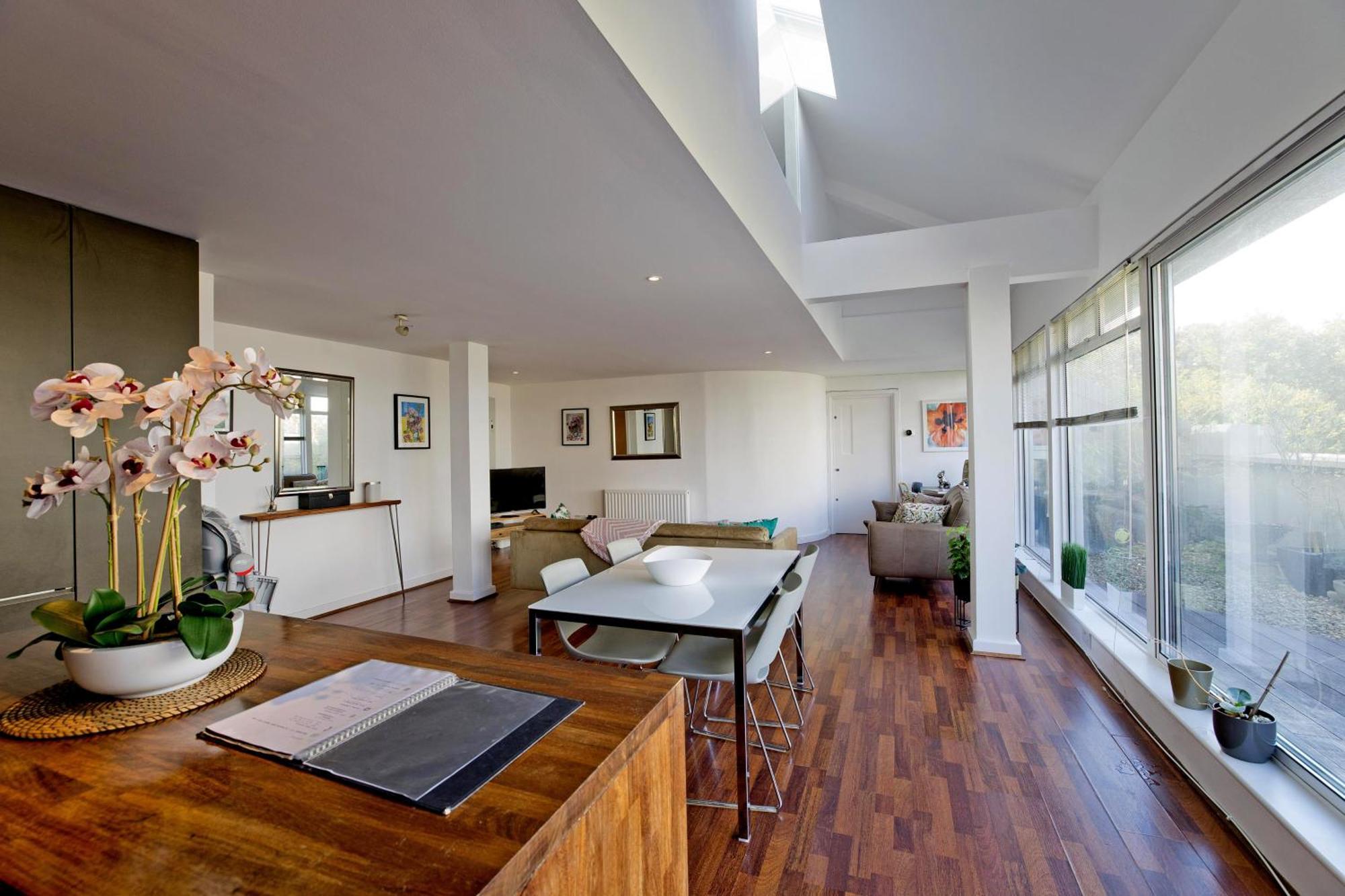 Old St Penthouse Apartment London Bagian luar foto